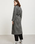 W5-DJ0070 Cappotto Lungo In Misto Lana