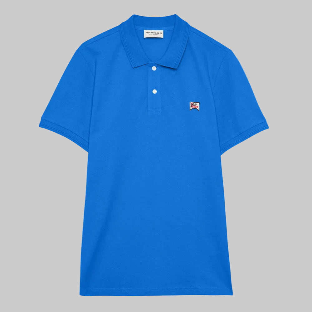 US5-Polo Piquet Sea Blue Man