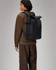 W4-14590 Rolltop Rucksack Large Black