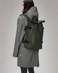 W4-14590 Rolltop Rucksack Large Green