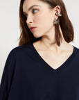 W6-DK9252-1 Maglia Scollo V Night