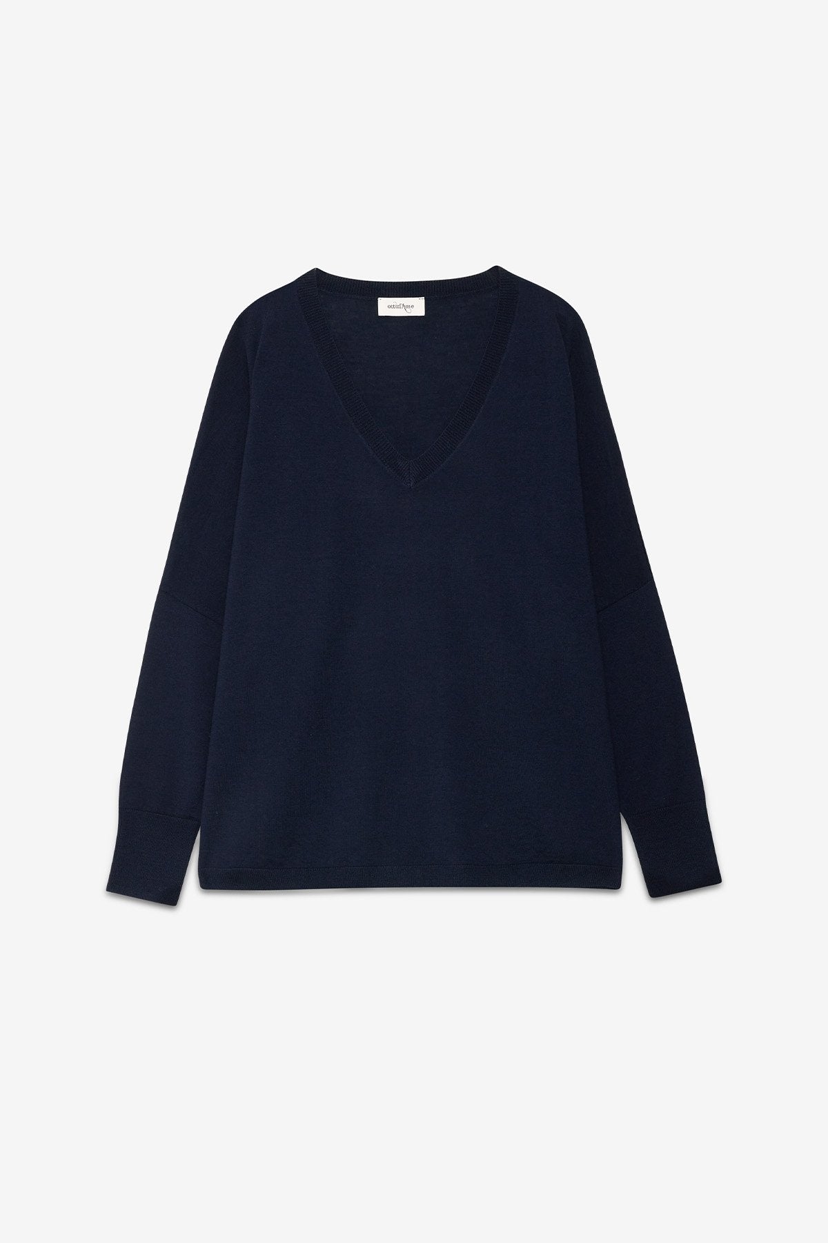 W6-DK9252-1 Maglia Scollo V Night