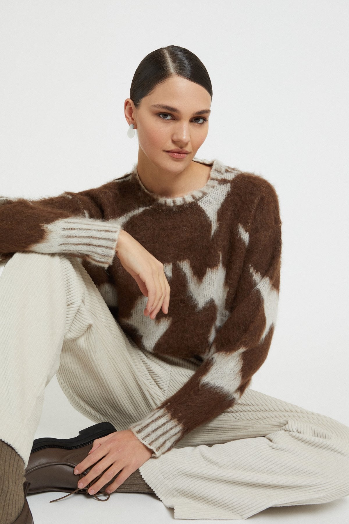 W5-DK9241 Maglione Lana-Mohair