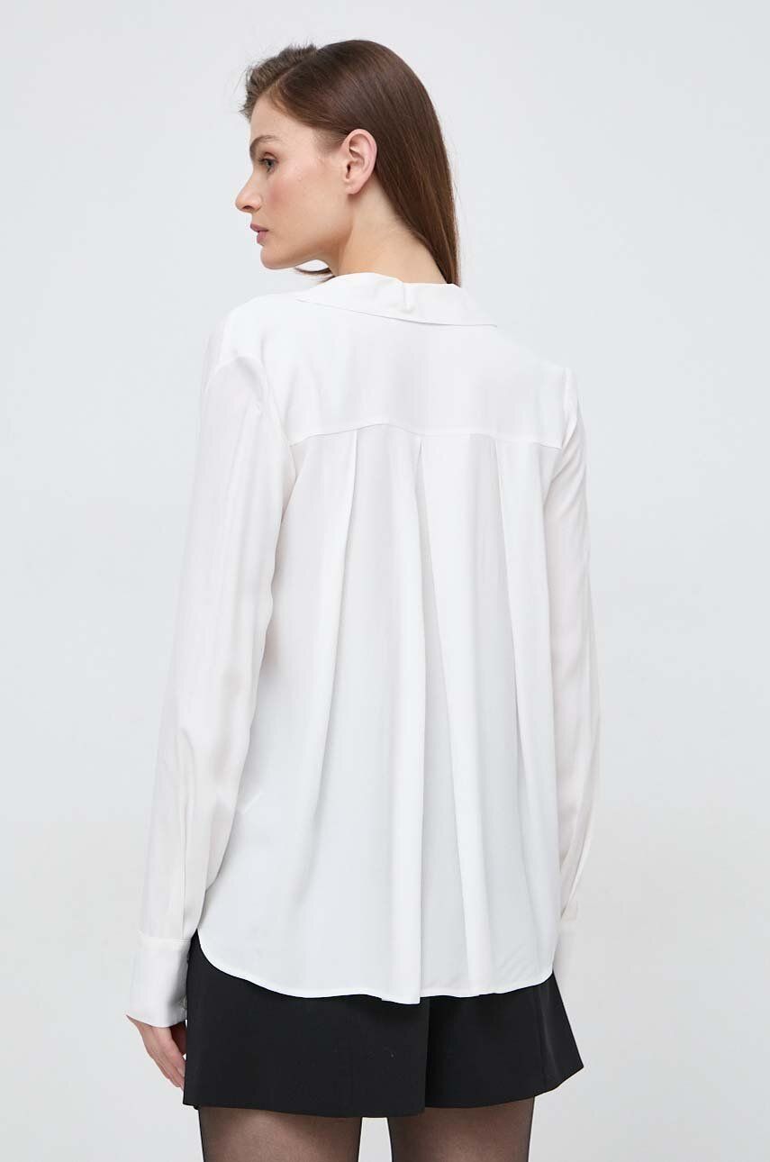 S4-8C0687 Camicia Viscosa Bianco