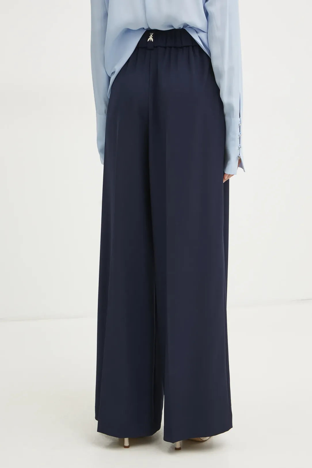 S5-8P0710 Pantaloni Palazzo Essential Navy