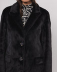 W4-SAAMI Long Coat Black