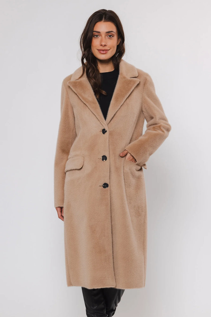 W4-SAAMI Long Coat Sand