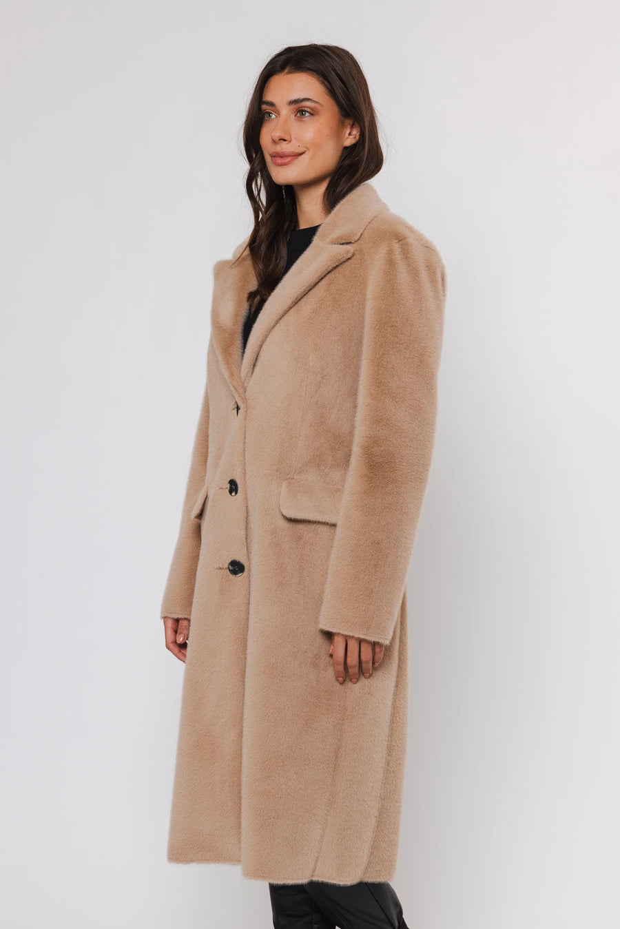 W4-SAAMI Long Coat Sand