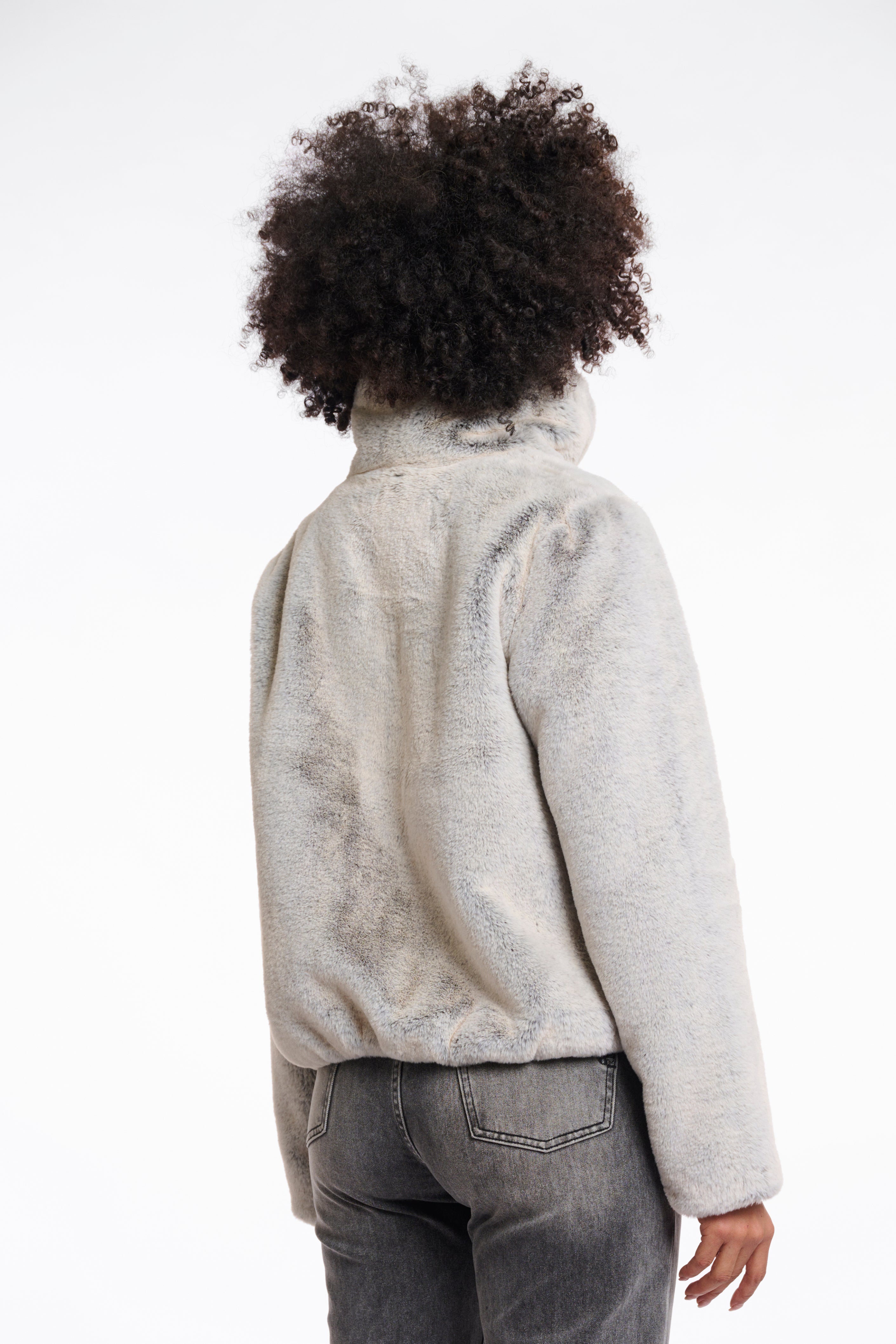 W5-SALLIE Jacket Fur Natural Degrade