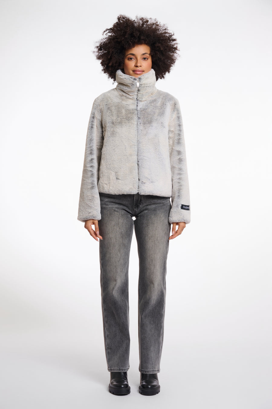 W5-SALLIE Jacket Fur Natural Degrade