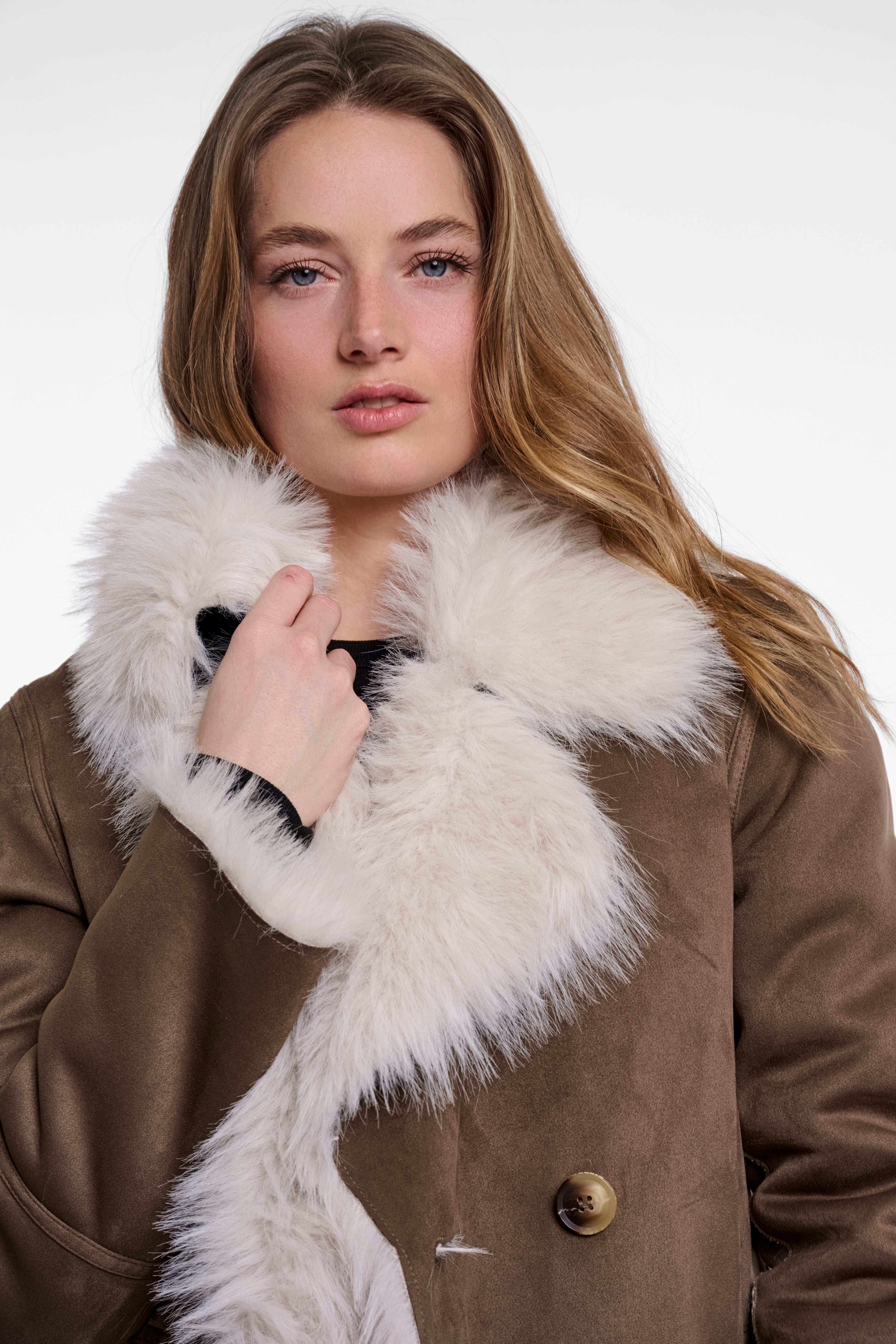 W6-SULEEN Cappotto Lungo Walnut Birch
