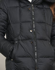 W4-SURIE Medium Coat Black