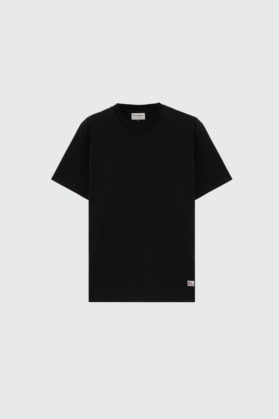 US4-T-Shirt Girocollo Jersey Black Man