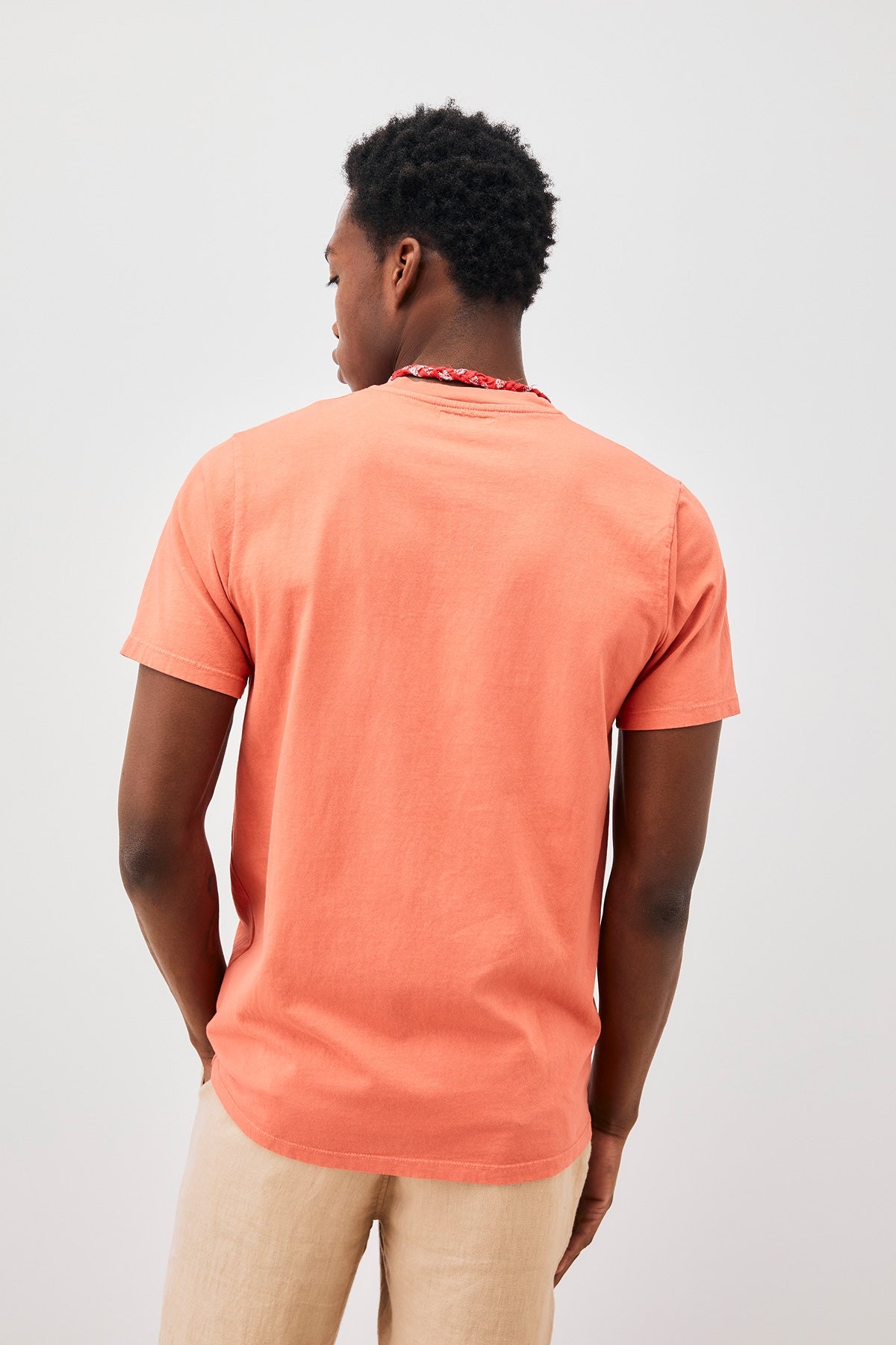 Pocket T-Shirt Jersey Azzurro Man