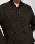 W4-DJ0036 Cappotto Doppiopetto Tweed Variante Unica