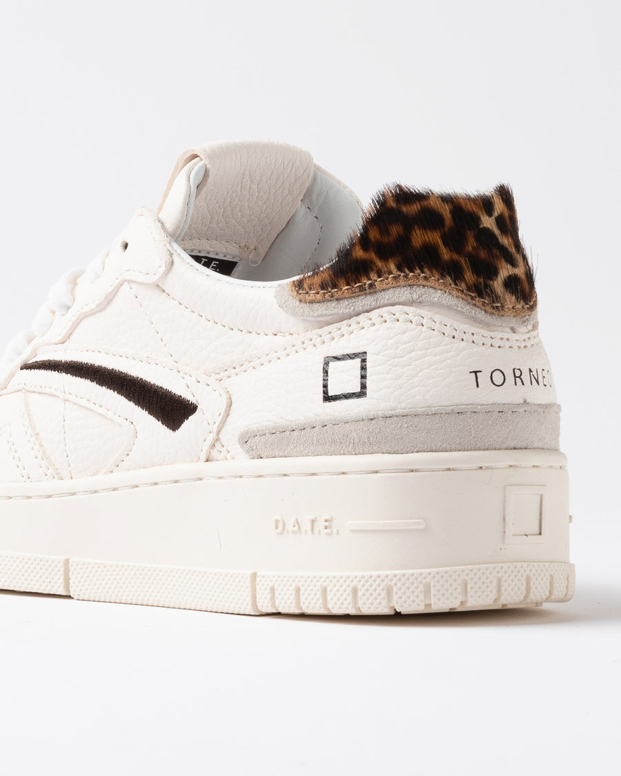 DW5-TORNEO Sneakers Pure Pop White/Leopard
