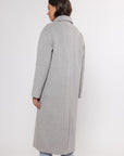 W4-TEUNI Long Coat Light Grey