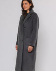 W4-TEUNI Long Coat Night Forest