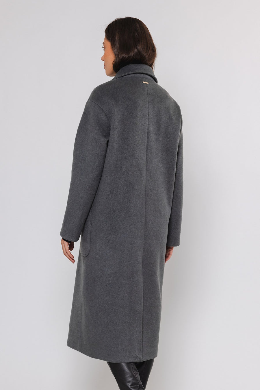 W4-TEUNI Long Coat Night Forest