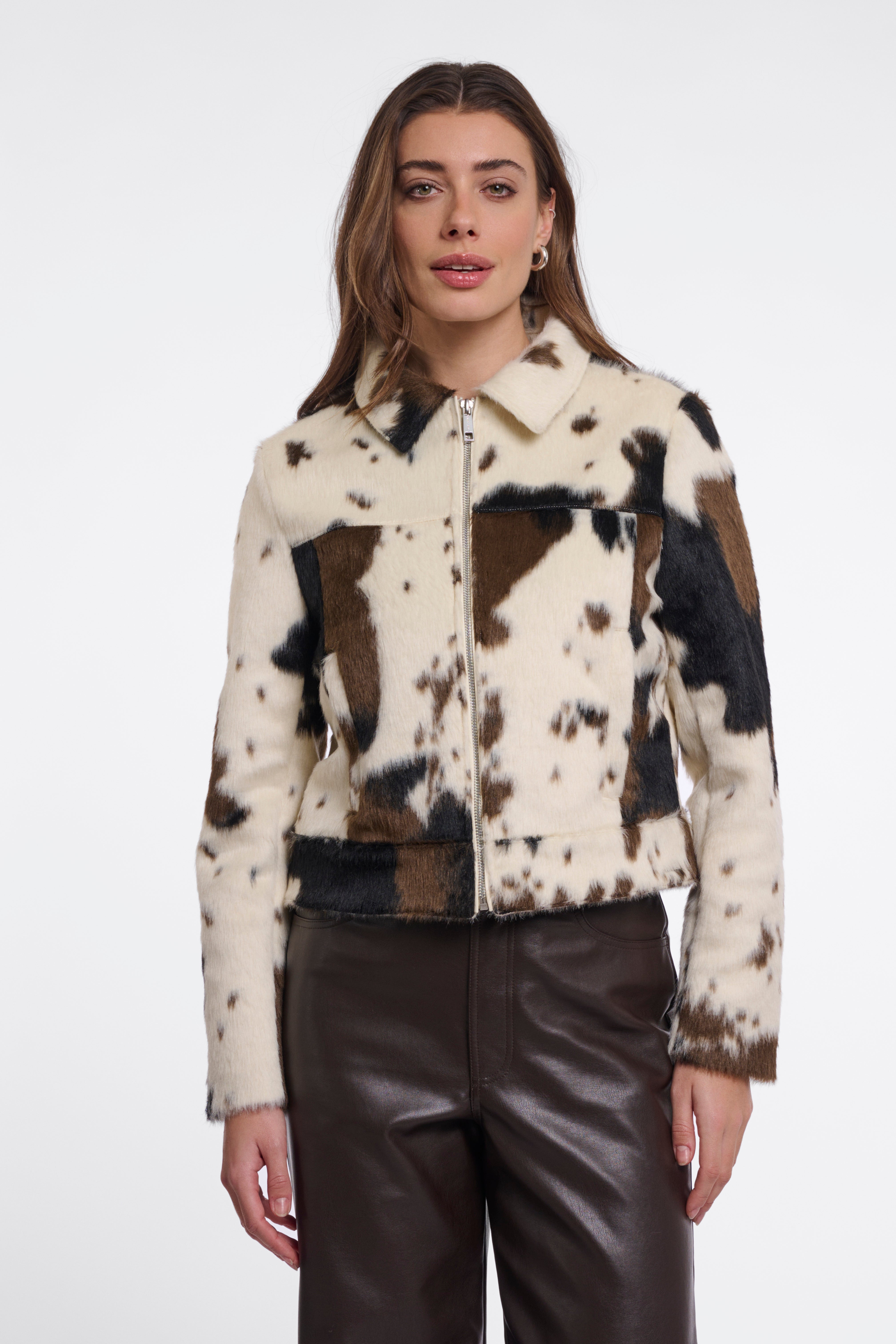 W6-TOUKA Giacca Full Zip Cow