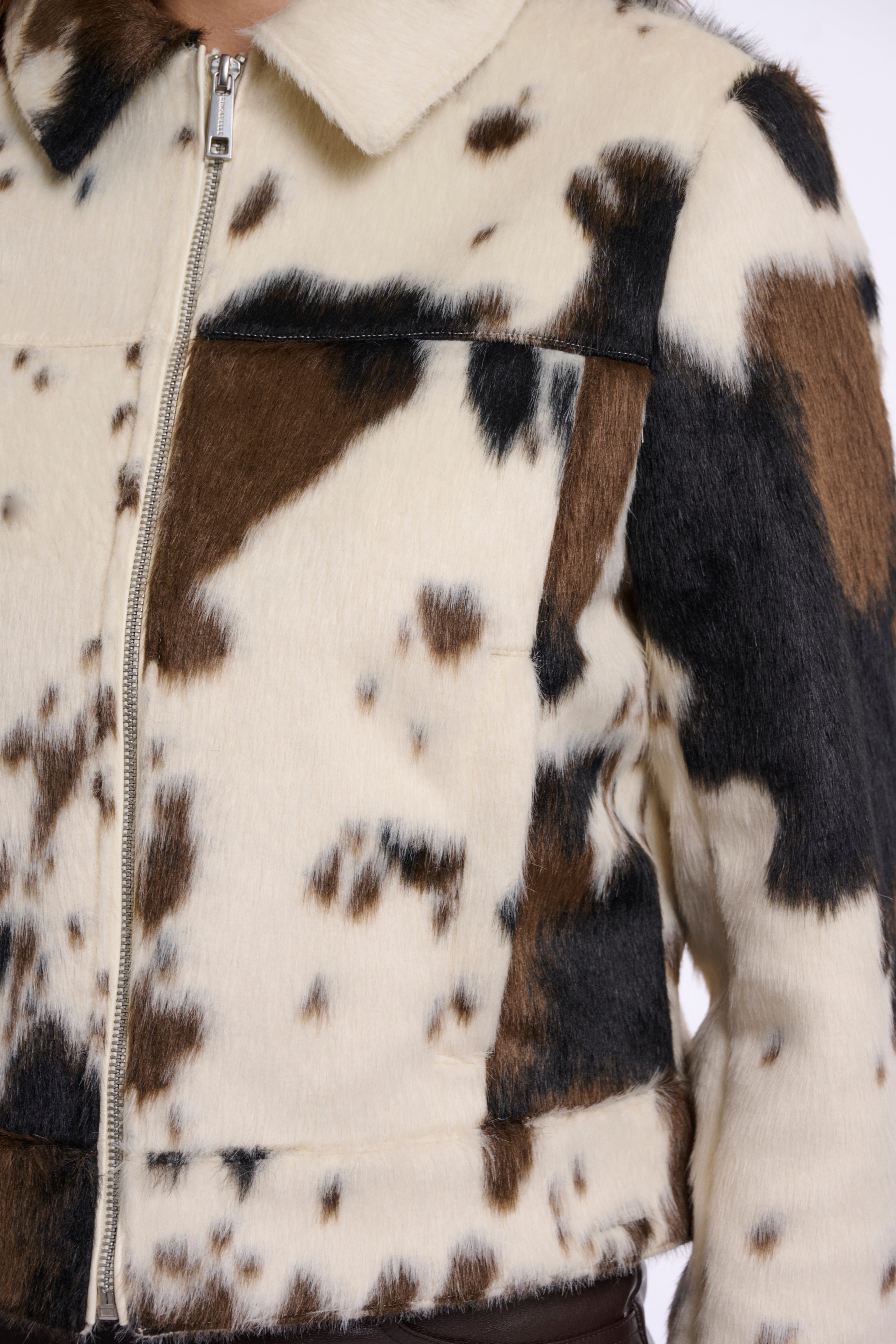 W6-TOUKA Giacca Full Zip Cow