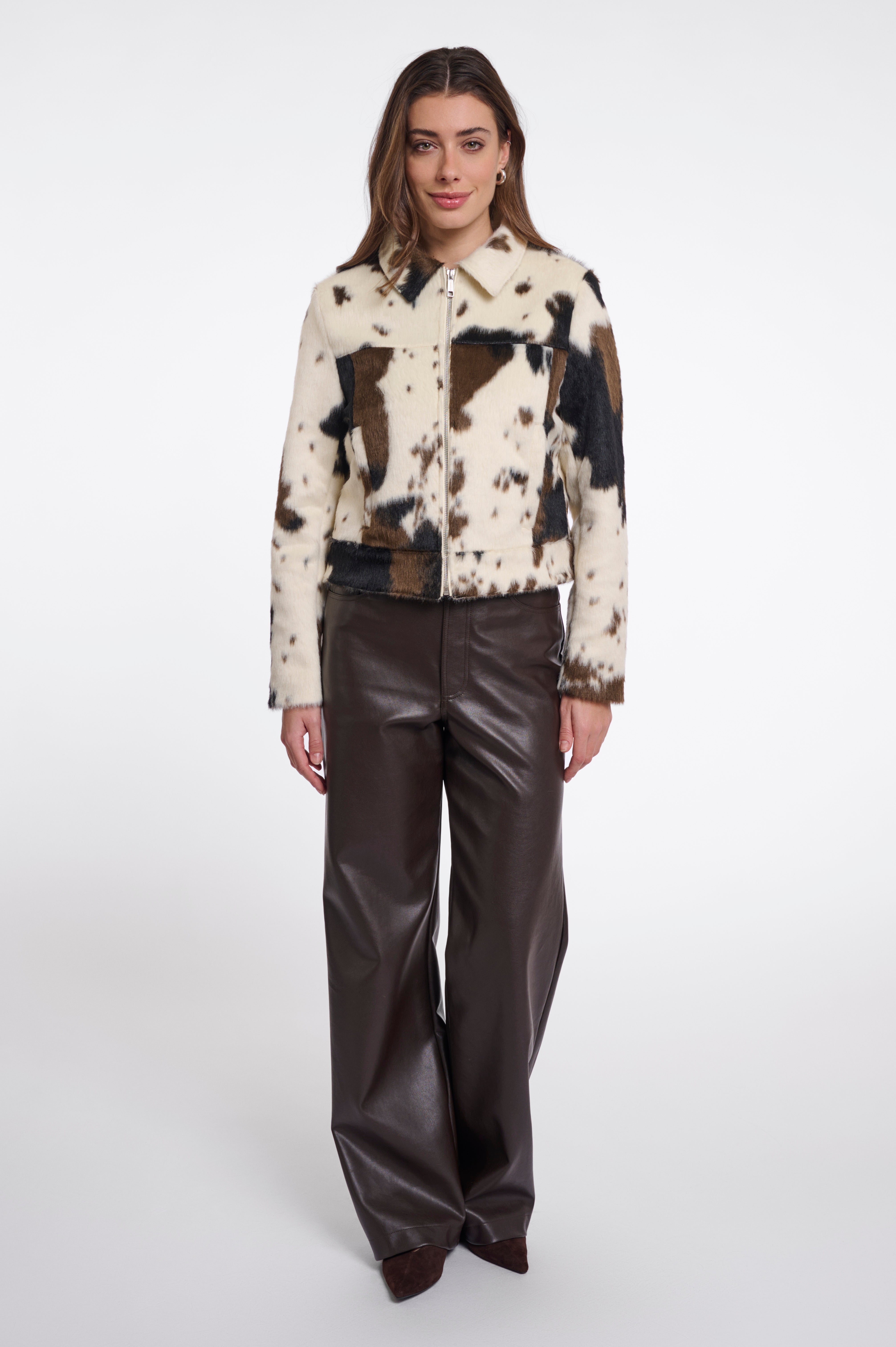 W6-TOUKA Giacca Full Zip Cow