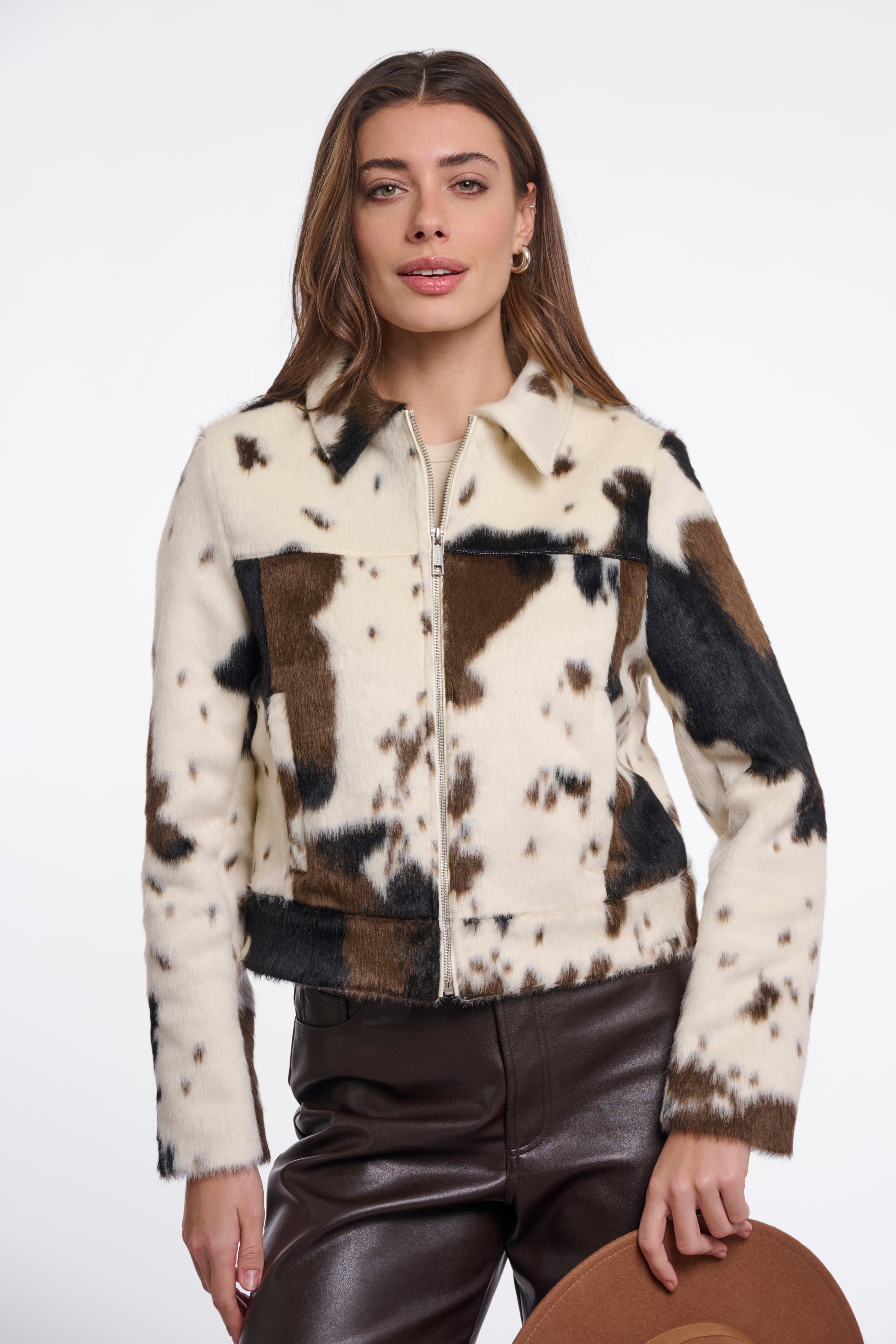 W6-TOUKA Giacca Full Zip Cow