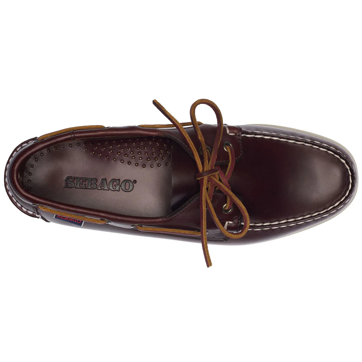 US6-DOCKSIDES PORTLAND WAXED Mocassino Brown Man