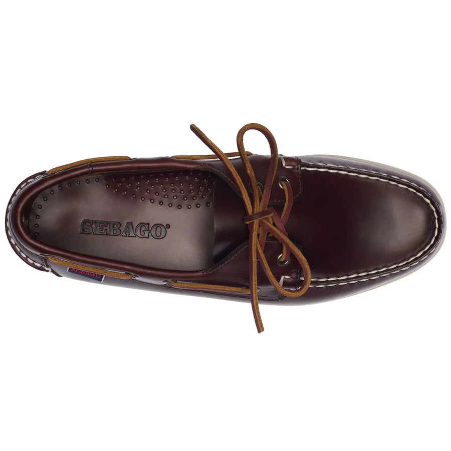 US5-DOCKSIDES PORTLAND WAXED Mocassino Brown Man