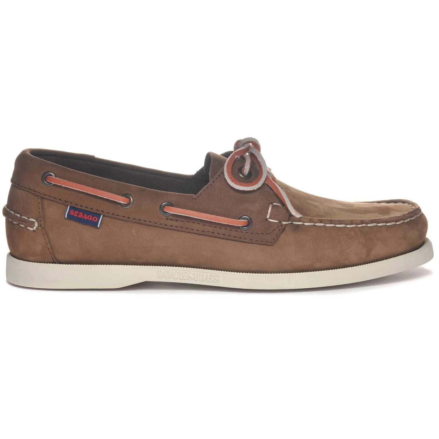 US5-DOCKSIDES PORTLAND NUBUK Mocassino Brown/Yellow Man