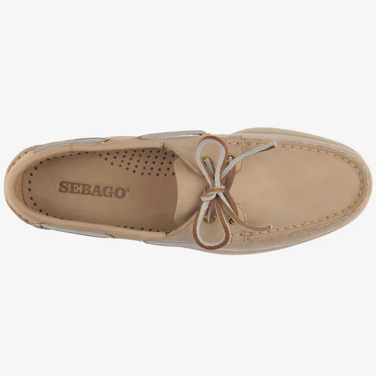 US6-DOCKSIDES PORTLAND NUBUK Mocassino Beige Camel Man