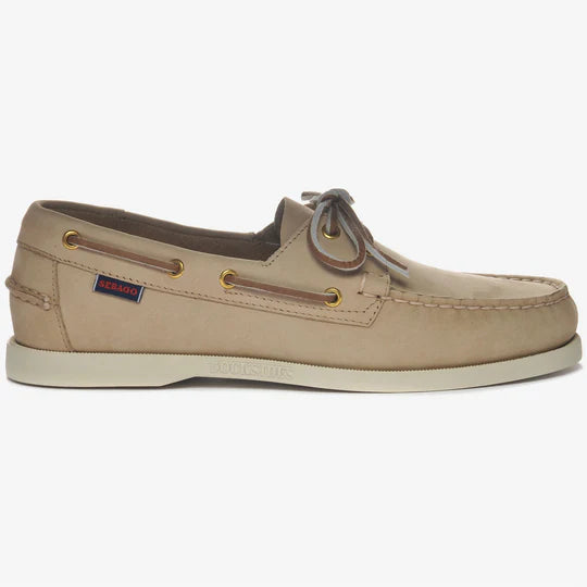 US6-DOCKSIDES PORTLAND NUBUK Mocassino Beige Camel Man