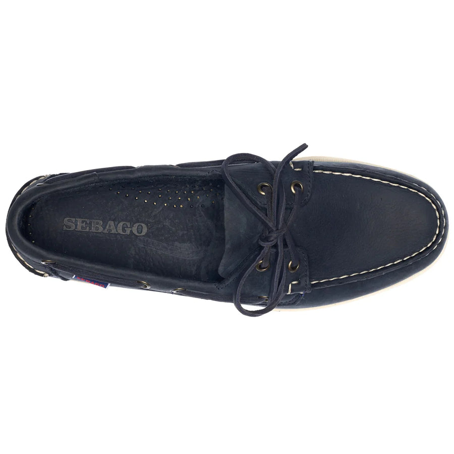 US5-DOCKSIDES PORTLAND CRAZYH Mocassino Blue Navy Man