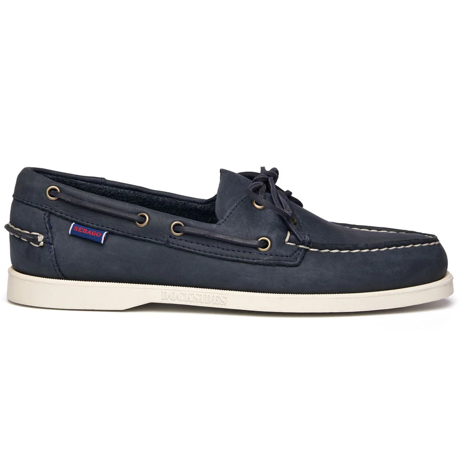 US5-DOCKSIDES PORTLAND CRAZYH Mocassino Blue Navy Man