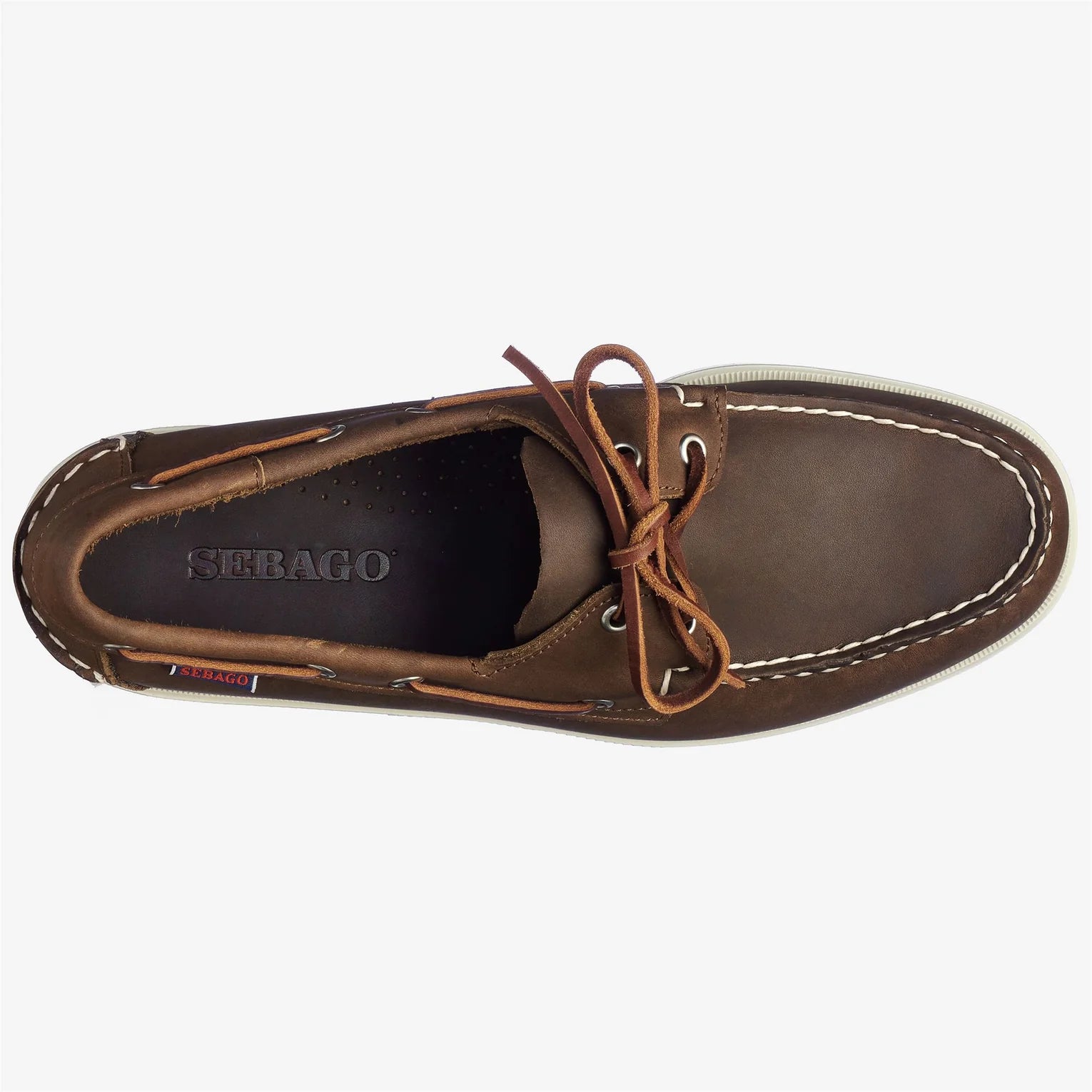 US6-DOCKSIDE PORTLAND BUDU Mocassino Brown Man