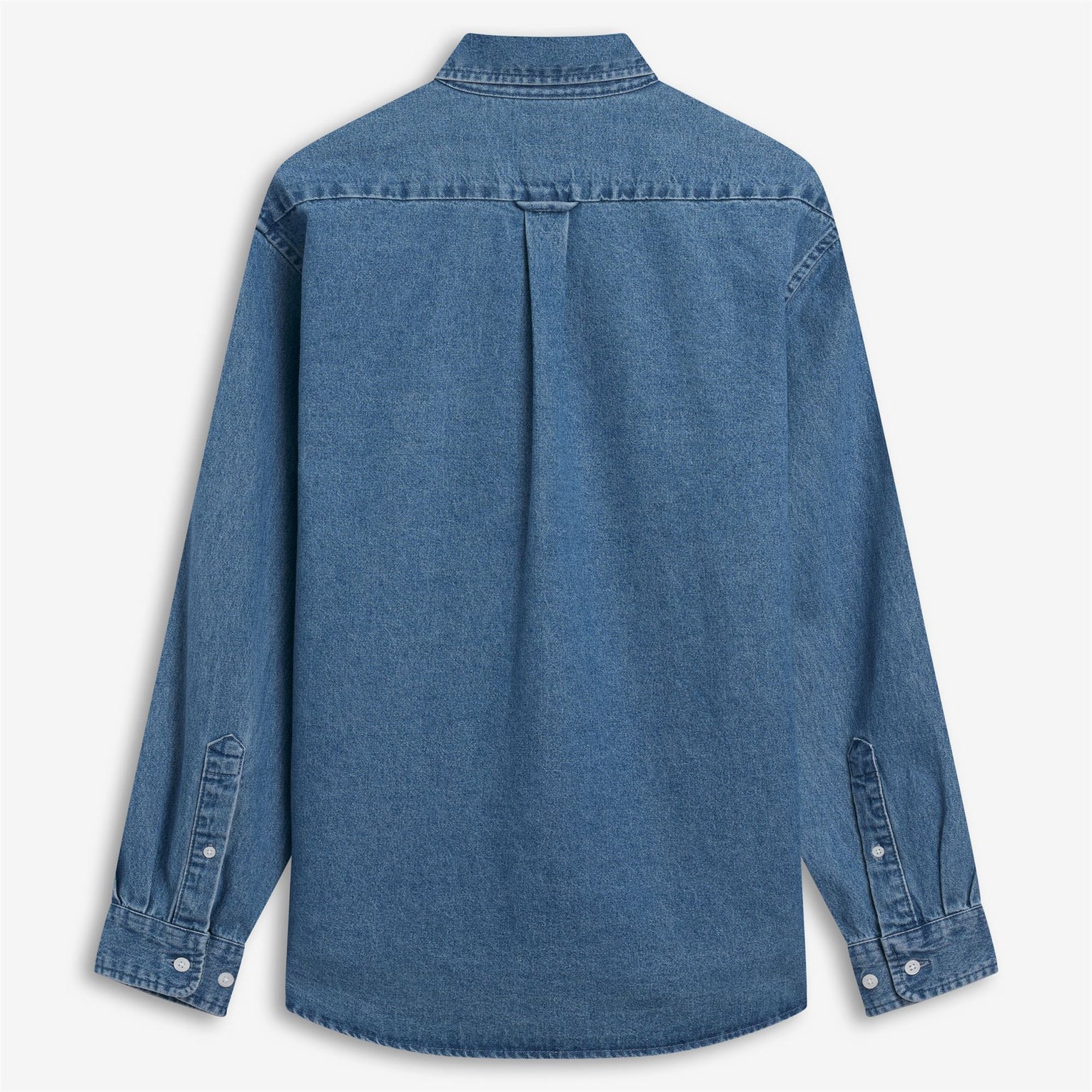 W6-MERCER 8OZ DENIM Camicia Blue Indigo Man