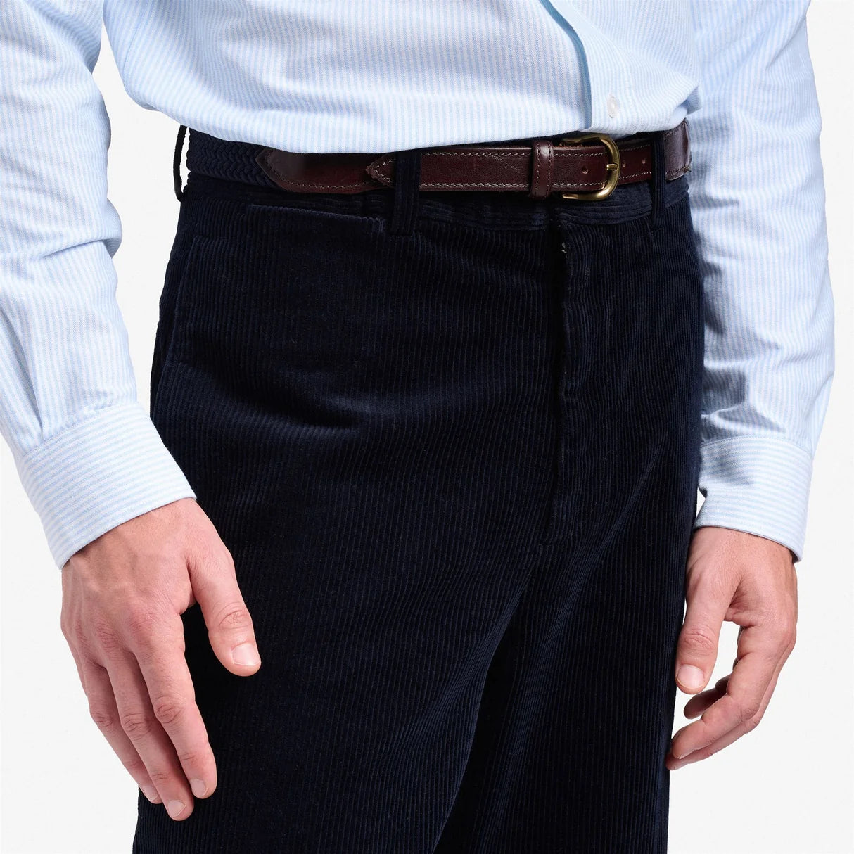 W6-RENDON PANTALONE CORDUROY WQ1 Blue Dk Man