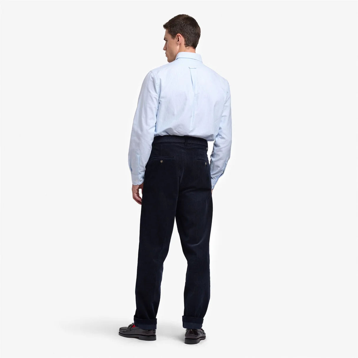 W6-RENDON PANTALONE CORDUROY WQ1 Blue Dk Man
