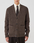 UW6-MOZART CMAX Cardigan Brown Man