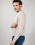 W6-0001 Maglia Costa Inglese Beige Man