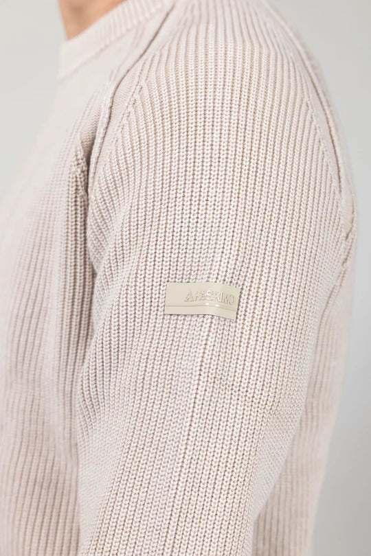 W6-0001 Maglia Costa Inglese Beige Man