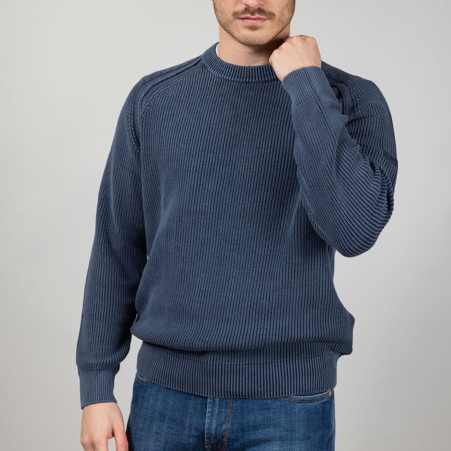 W6-0001 Maglia Costa Inglese Blue Man
