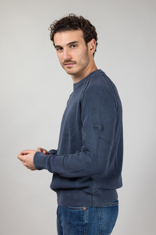 W6-0001 Maglia Costa Inglese Blue Man