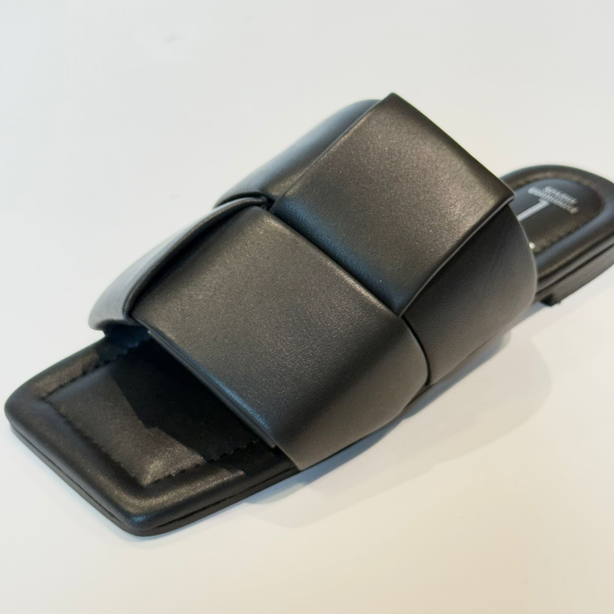 S5-6794 Sabot Aperto Imbottito Nero