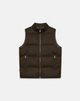 UW5-VEST Gilet Tricotech Brown Man