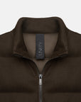 UW5-VEST Gilet Tricotech Brown Man