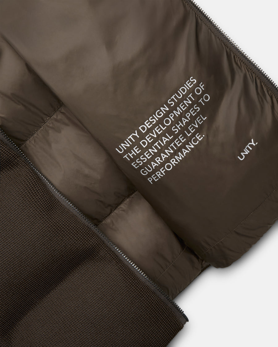 UW5-VEST Gilet Tricotech Brown Man