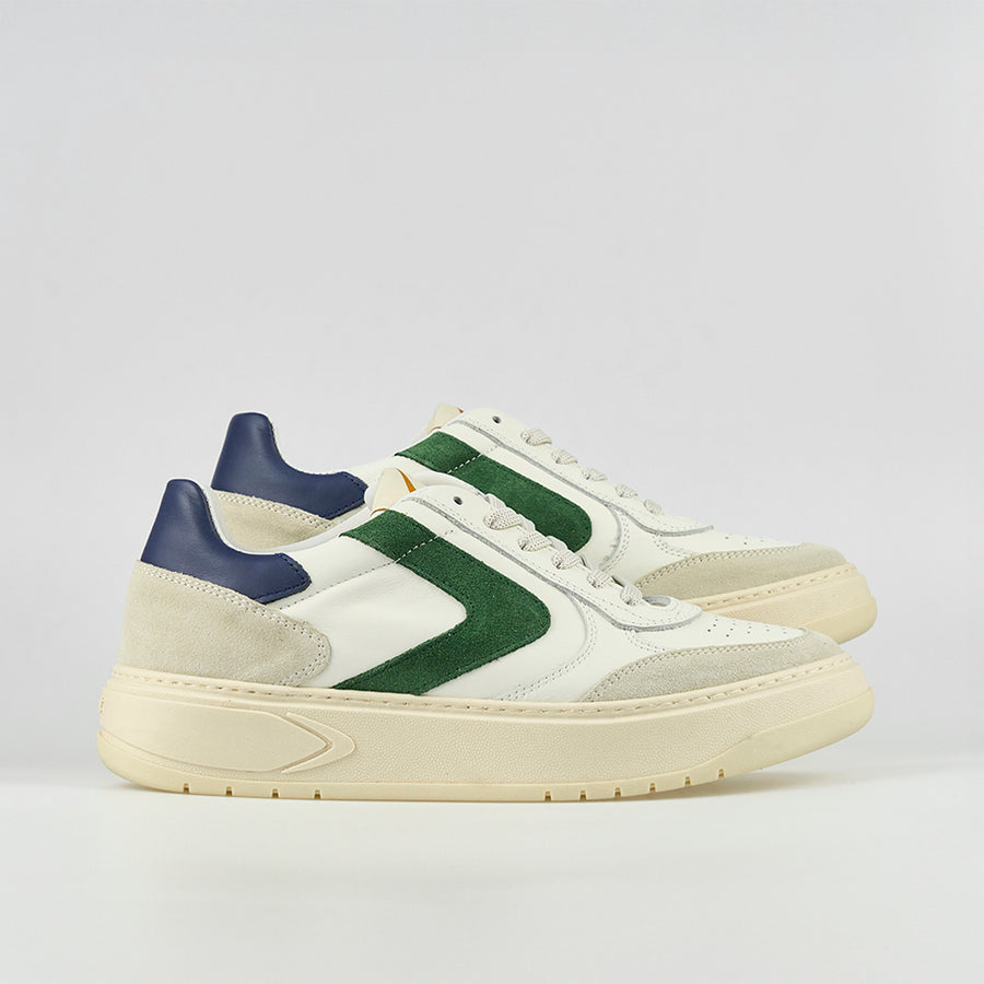 UW5-2870 HYPE Sneakers Leather Suede Ionio/Basilico Man