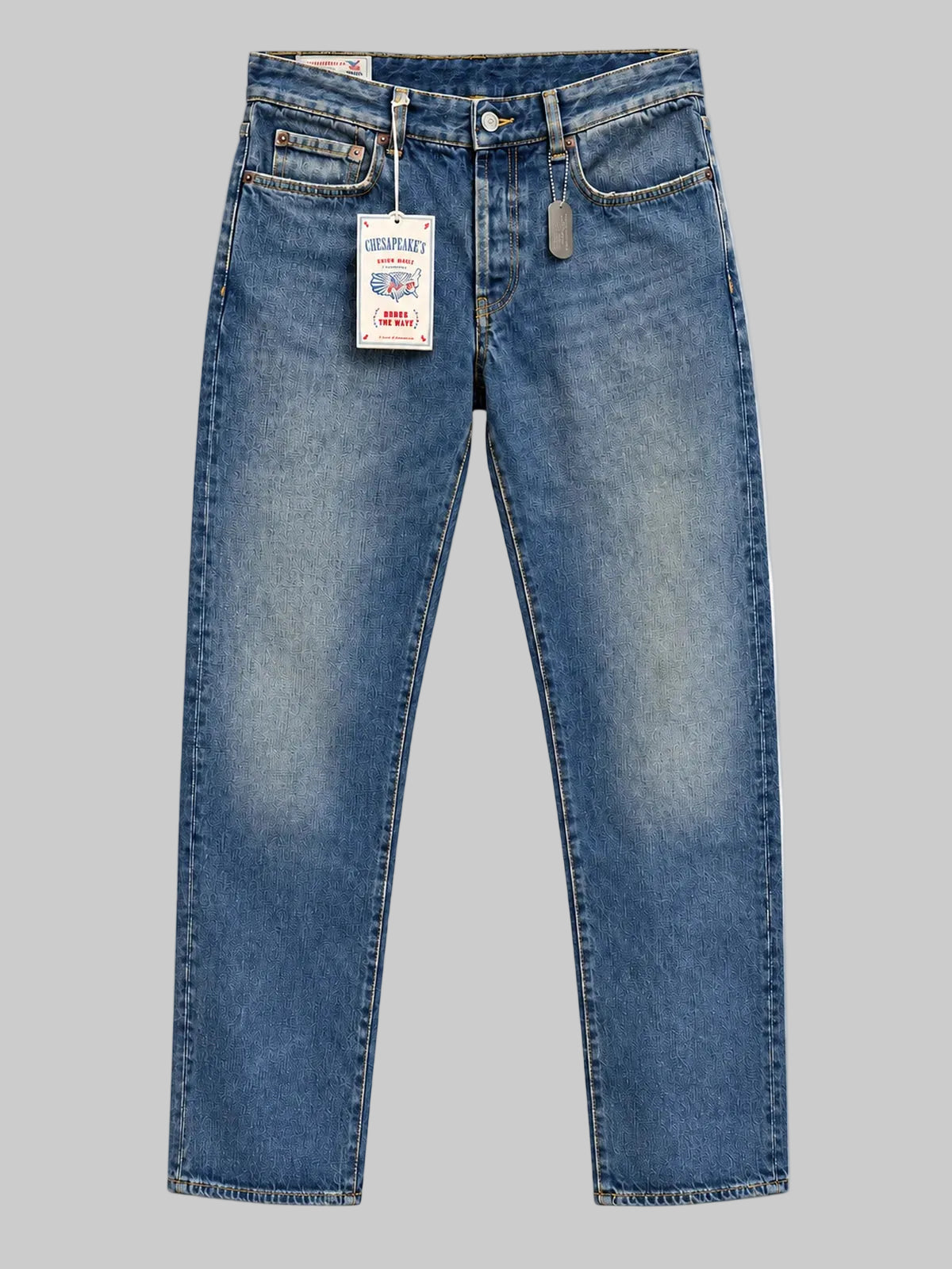 W6-SILVERTONE Selvedge Denim Vintage Wash Man