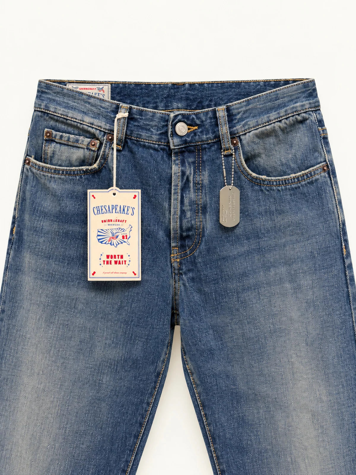 W6-SILVERTONE Selvedge Denim Vintage Wash Man